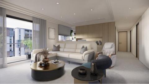 亞卓室內裝修設計有限公司 - 客廳書房