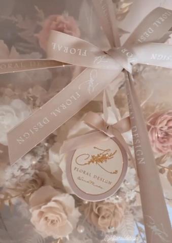 J.P.F 布朗夏爾設計有限公司 - 婚禮乾燥花吊牌設計。