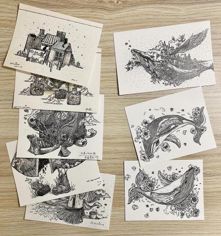 陳欣宜 - 插畫卡片設計 陳欣宜 - 插畫卡片設計