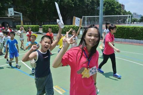 蔡沛涵 - 擔任國小輔導員