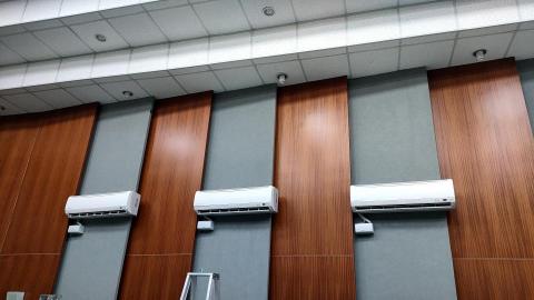 林彬 - 在南榮國中，施工照片