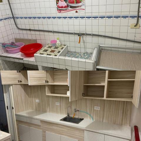 德豐室內裝修 - 鳳山薛先生灶台未打改收納