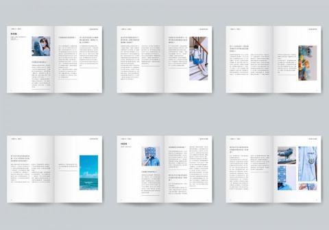 +N - 藍色青春 - 電子書設計