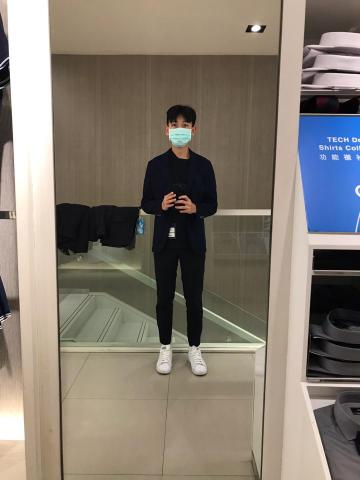 黃柏陞 - 學測面試時的照片