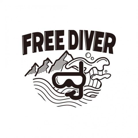 +N - 自由潛水夫 - logo設計