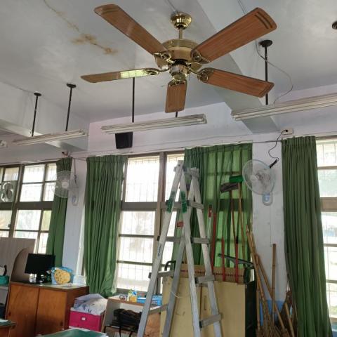 傑恩水電 - 吊扇安裝
