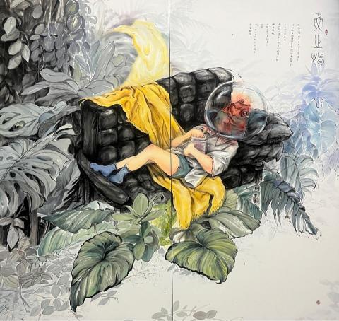 琦琦老師 -  水墨創作-1