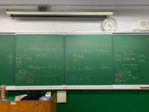 顏書品 - 授課板書