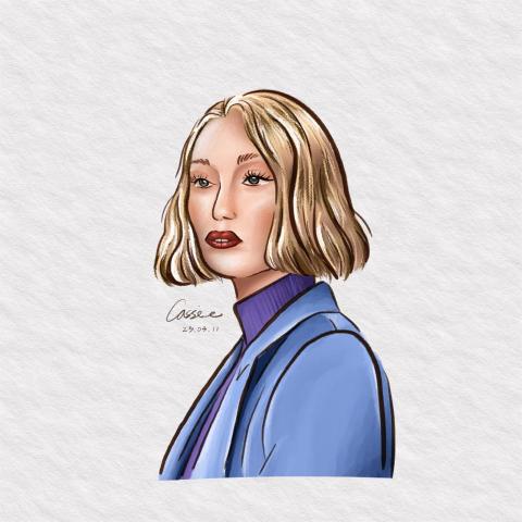 Cassie - 似顏繪人像畫