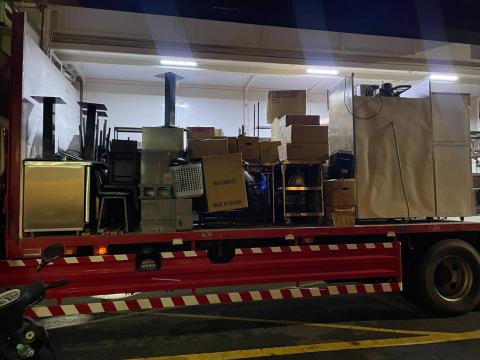 杰出托運 - 店面設備遷移