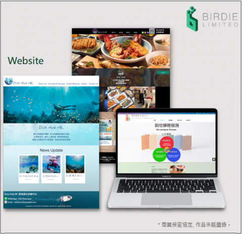 伯迪有限公司 - Wordpress及Wix網站作品