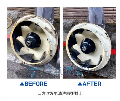 111冷氣清潔王 - 四方吹冷氣清洗保養