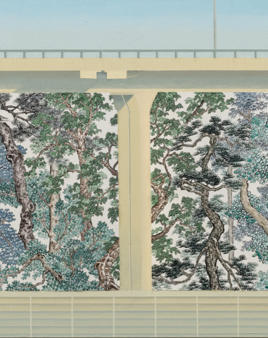 福林藝空間 - 我的創作作品
使用媒材：水墨、膠彩、油彩