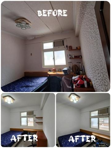 歸宿油漆塗裝有限公司 - 新莊
壁紙剃除粉刷 歸宿油漆塗裝有限公司 - 新莊
壁紙剃除粉刷