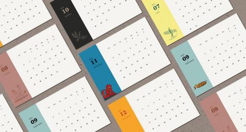 張安 - 年曆設計