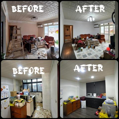 歸宿油漆塗裝有限公司 - 新莊
壁紙剃除粉刷 歸宿油漆塗裝有限公司 - 新莊
壁紙剃除粉刷