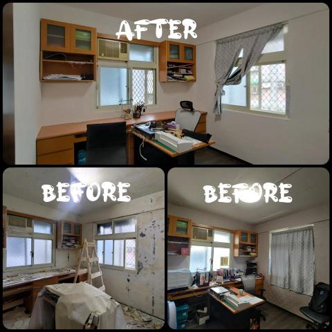 歸宿油漆塗裝有限公司 - 新莊
壁紙剃除粉刷 歸宿油漆塗裝有限公司 - 新莊
壁紙剃除粉刷