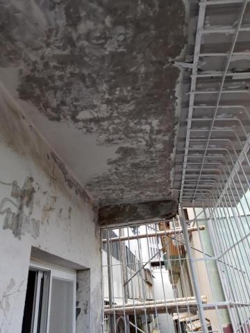 阿瑞油漆工程 - 後陽台都是壁癌