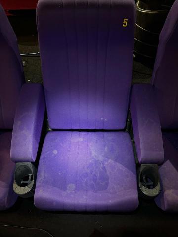 翊安實業社 - 影城沙發清洗前