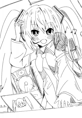 小橙橙 - 人物塗鴉