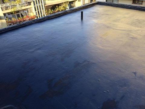 策略防水工程事業群 - 北投尊賢街，柏油施作