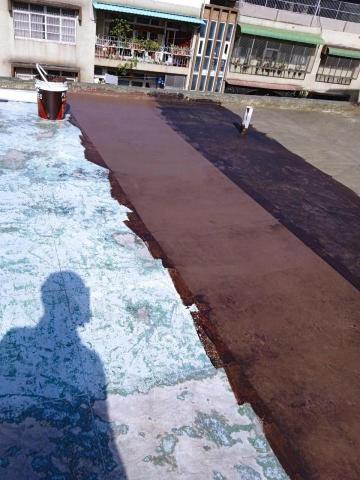 策略防水工程事業群 - 北投尊賢街，柏油施作