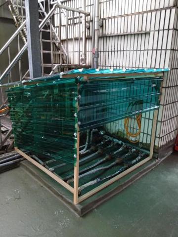 策略防水工程事業群 - 永和自立路，水管處木作擋雨棚架施作