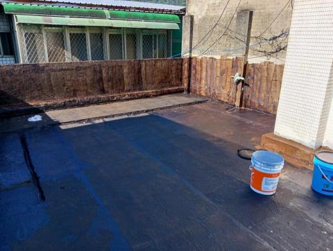 策略防水工程事業群 - 新店安和路，柏油