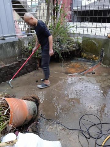 策略防水工程事業群 - 淡水民生路，水池拆除整地