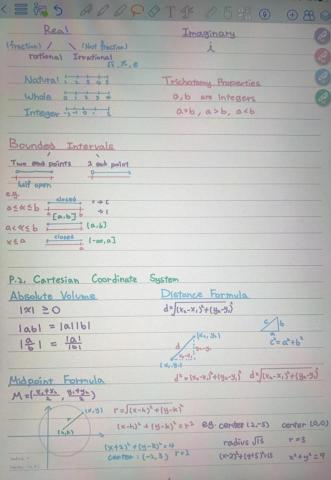 陳世軒-數理家教 - 課堂筆記 數學