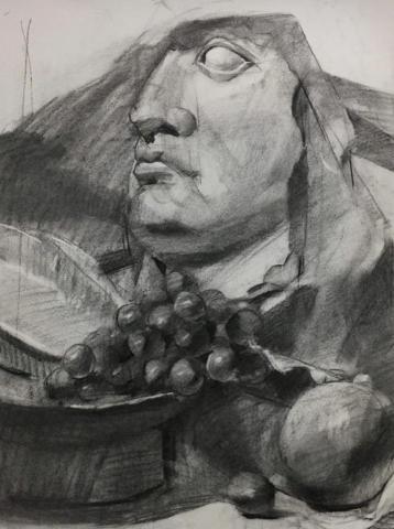 陸嘉誠 - 素描靜物