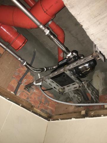 建豐水電 - 加壓馬達安裝