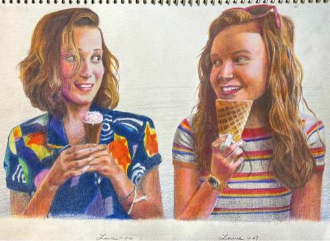 葉芓宏 Lance - 色鉛筆