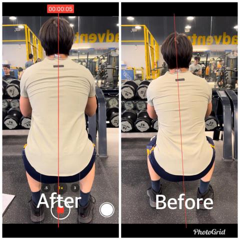 運動矯正專家Lucas - 身體重心長期偏向右足，導致下肢失衡，放鬆下背肌群重新感受，動作一正，效果馬上出來。