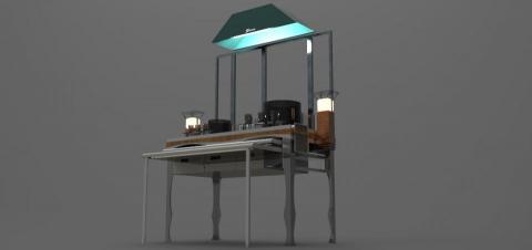 Zeno Huang Design - 神明桌-3D繪圖/渲染