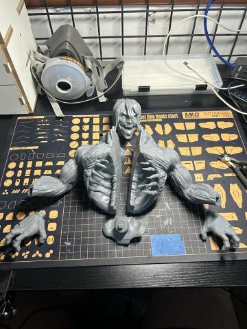 焮の工作室 - 光固化模型拆件組合