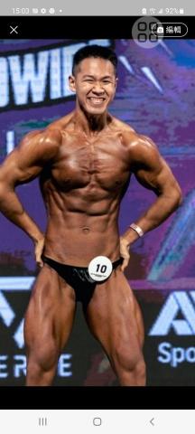 洪瑞品 - NPC 青少年傳統健美第四名