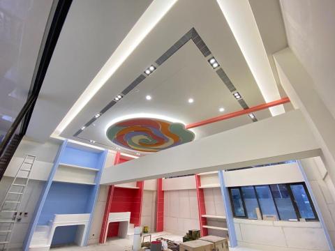 永舜節能有限公司 - 公設大廳空調   埋入式空調 配合裝潢出風口  永舜節能有限公司 - 公設大廳空調   埋入式空調 配合裝潢出風口