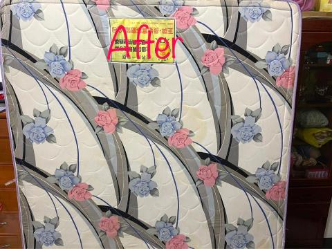 五葉草床墊沙發地毯清潔 - 污漬形成不同，清潔工序與藥水的選擇也不同。才能去除大部分的成年頑垢