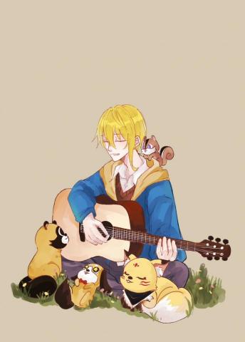 Shirley - 單人插畫(有雜線、顏色溢出) 
NT.800