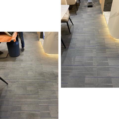 康信工程行-徐先生 - 地毯施作前後