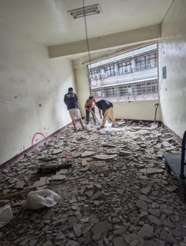 福生工程行 - 竹東住家地板打除