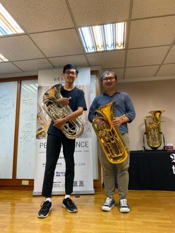 吳宗駿 - 2022/09/24 楊宇翰老師上低音號大師班