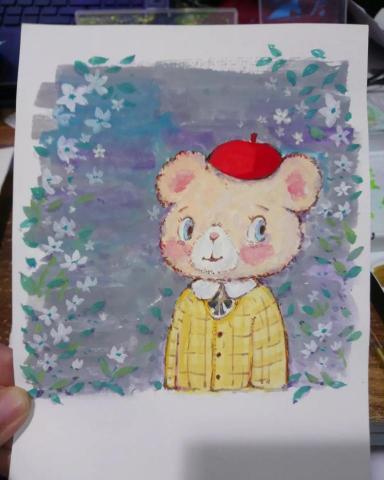 Jennifer的插畫世界 - 不透明水彩手繪 Jennifer的插畫世界 - 不透明水彩手繪