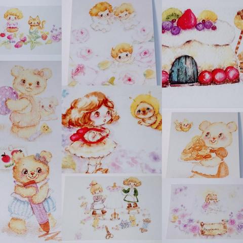 Jennifer的插畫世界 - 水彩手繪 Jennifer的插畫世界 - 水彩手繪