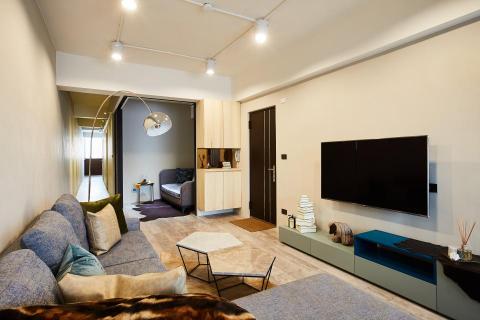 莫瑞斯室內設計 - 小坪數長型屋透過設計裝修也能很有特色