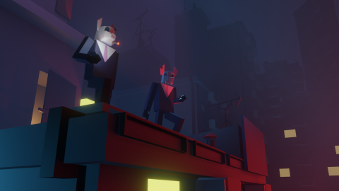 蔡明哲 - 這是自學的LowPoly 3D建模