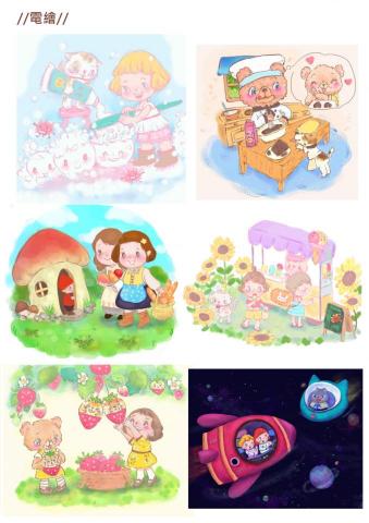 Jennifer的插畫世界 - csp電繪 Jennifer的插畫世界 - csp電繪