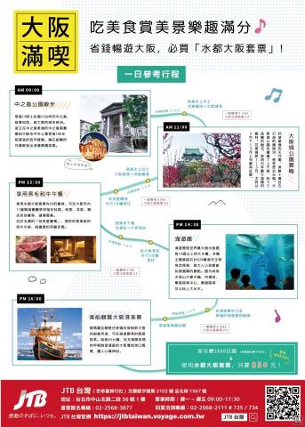 Ines Tsai - 旅遊票券「水都大阪套票」宣傳文案