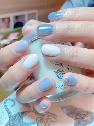 leila by the river / the bunny - 純色 貓眼 奶紫